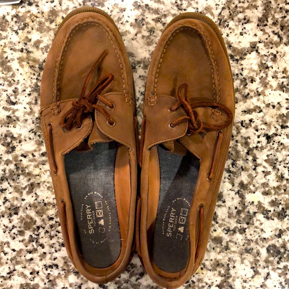 Brown Sperry Boat Style Shoes